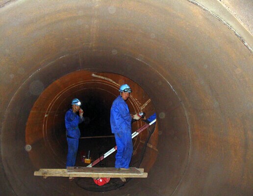 管道內壁的防腐聚脲噴涂案例